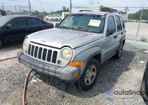 2005 Jeep Liberty Sport from USA, damaged, VIN 1J4GL48K65W620028